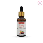 Organic Argan Oil 30 ml for Hair, Face & Body (Scentless)