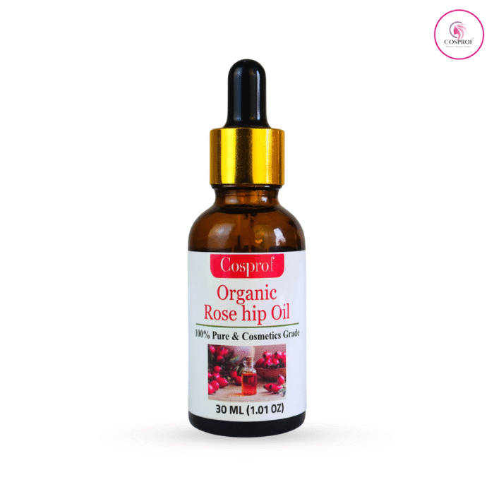 Organic Rose hip Oil 30 ml for Hair, Face & body ( Scentless) - Image 1