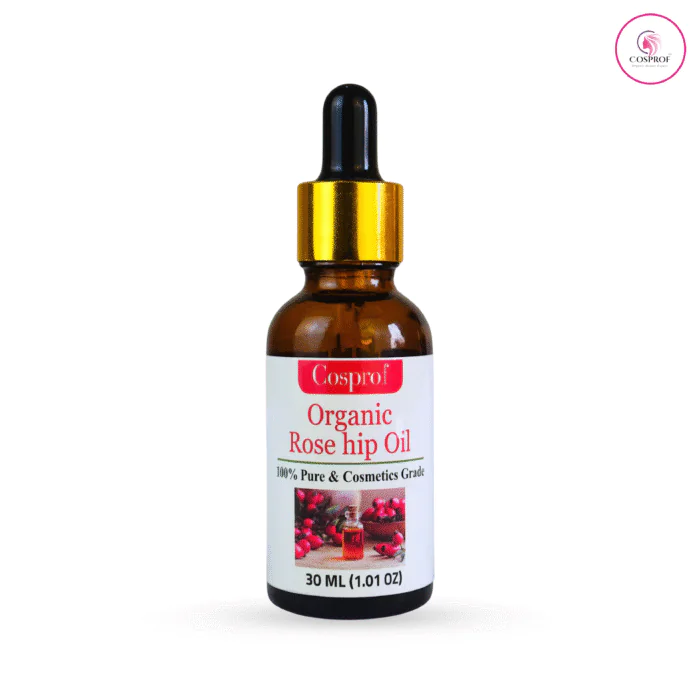 Organic Rose hip Oil 30 ml for Hair, Face & body ( Scentless) - Image 1