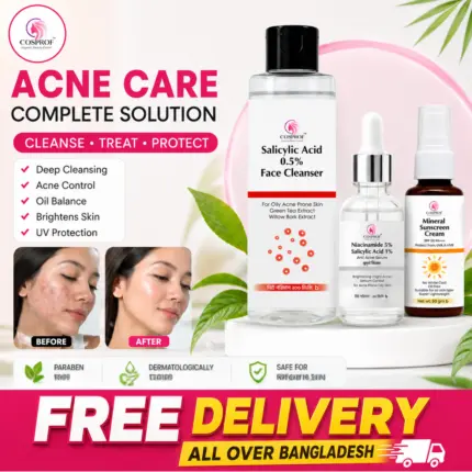 Acne Care Combo with Sunscreen Cream 3 in 1
