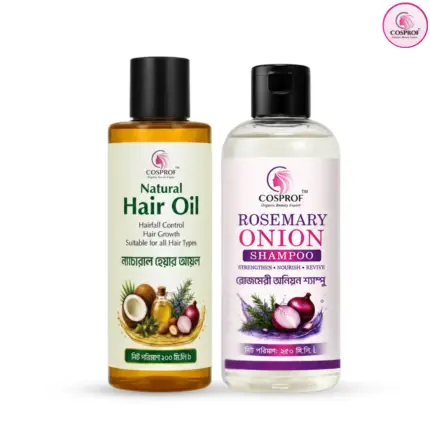 Haircare Combo 2 in 1 Shampoo & Hair oil