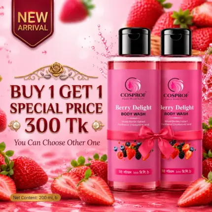 Berry Delight Body Wash 200ml Buy 1 Get 1 Free